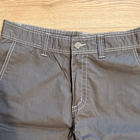 Men's Herman BKE Dark Grey Shorts size 34x23 - Picture 5 of 8